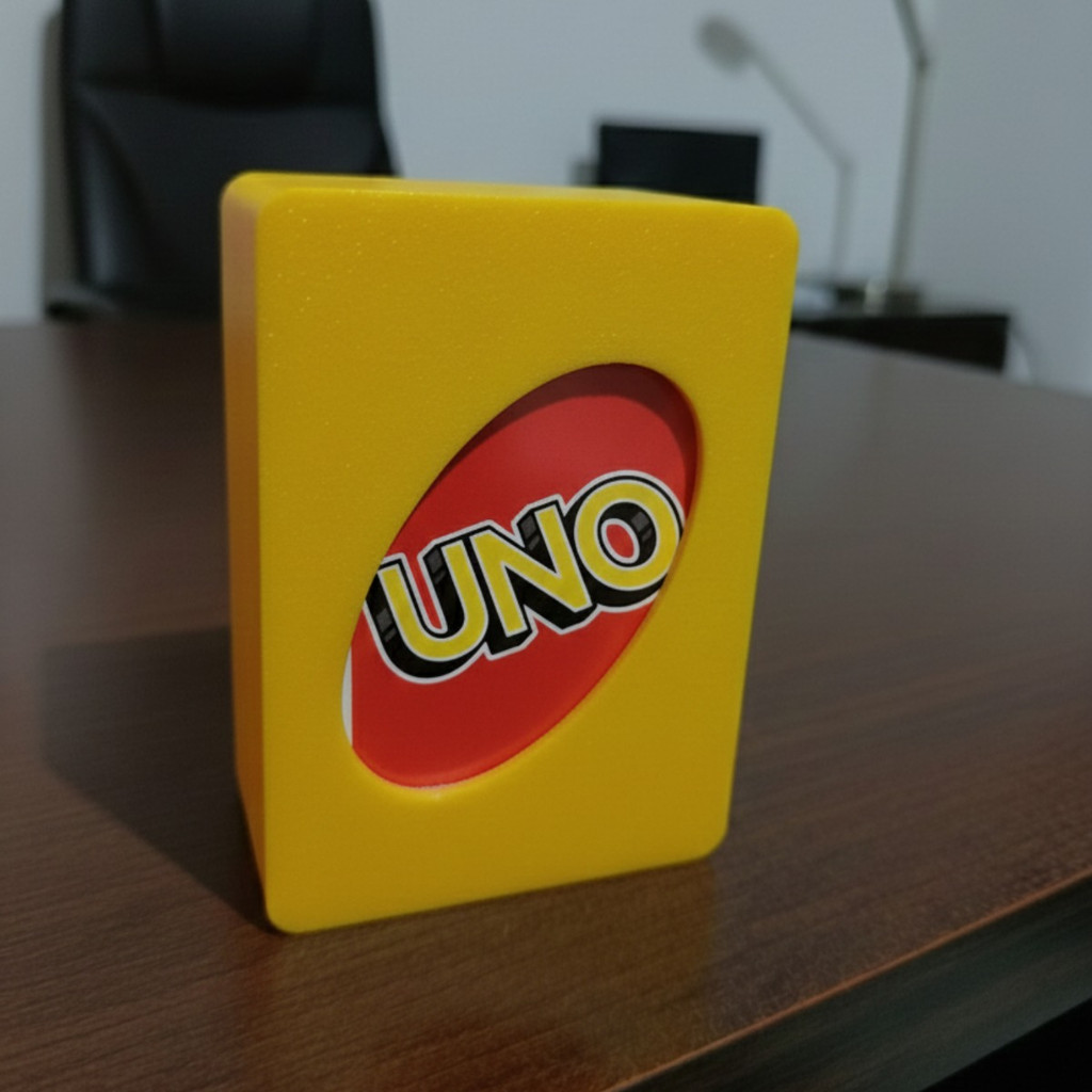 Porta Cartas para UNO Baralho Cartas Jogo Game Organizador Box Caixa