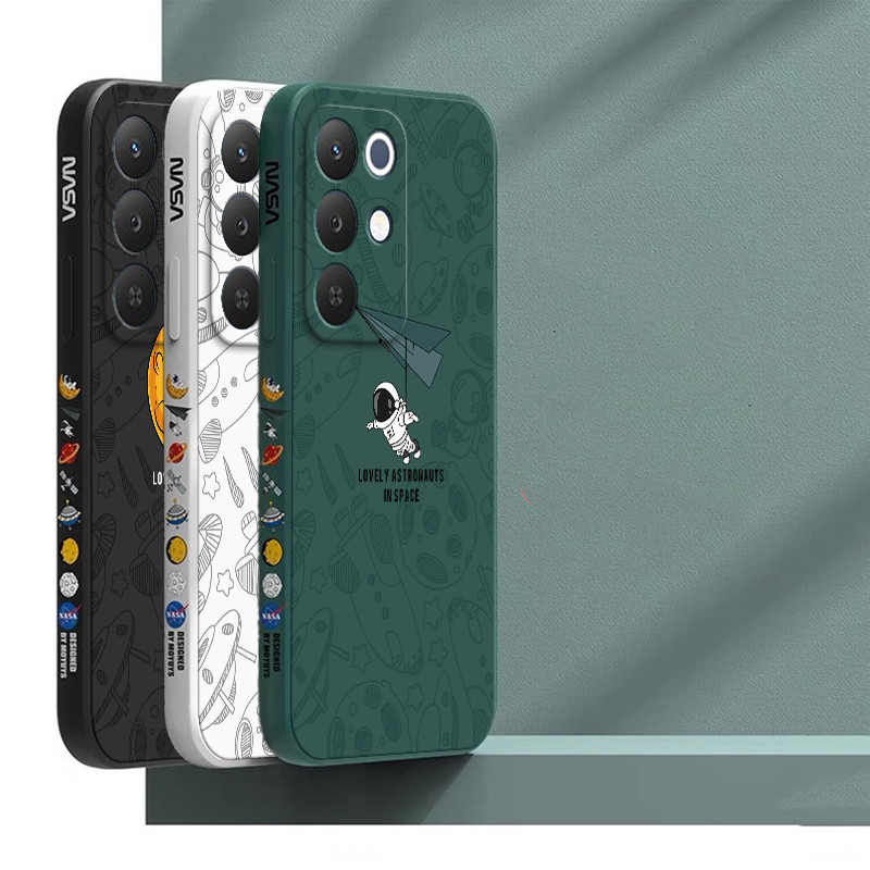 Capinha Realme C85 C75 C75X C65 C63 C61 C55 C53 C51 Astronauta De Telefone Tema Espacial TKR em Oferta na Shopee