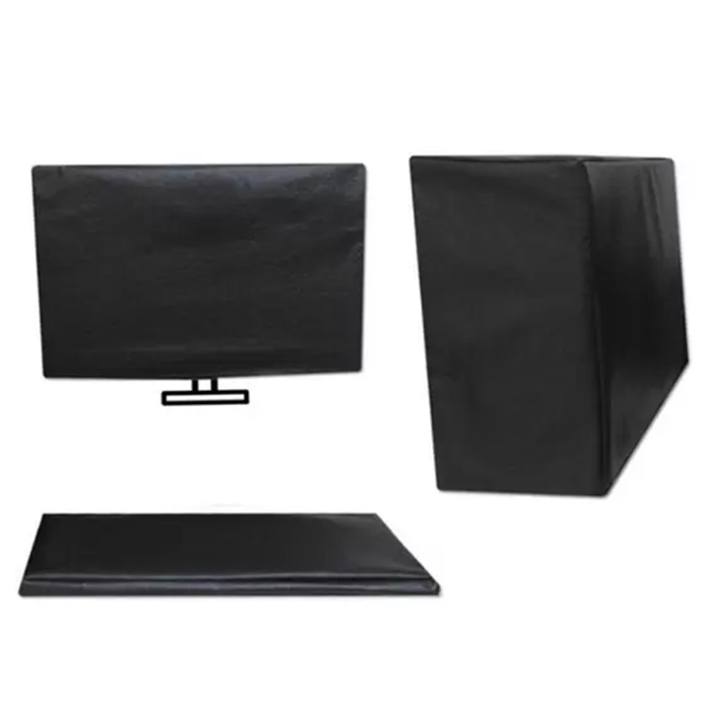 Kit Capas Monitor L94cm P6cm A40cm Cpu L37cm A45cm P52cm Teclado L55cm P6 A15cm Preto