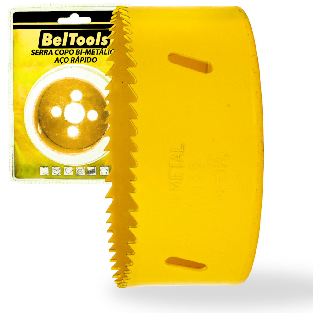 Serra Copo Universal 45mm Bimetal Beltools Aço Rápido