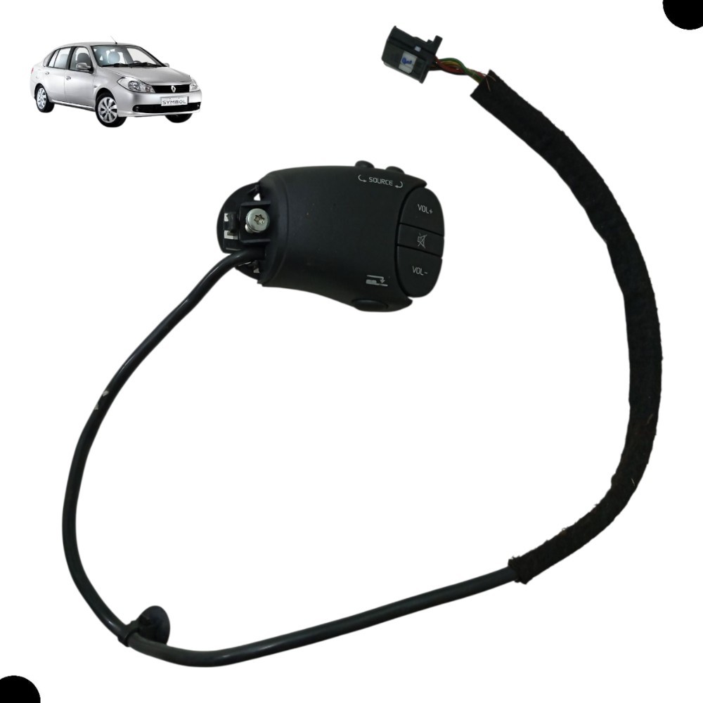 Comando Controle Som Volante Renault Symbol 2009 2010 2011