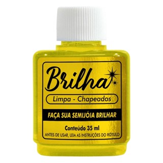 Limpa Folheados Brilha Original 35ml - Limpar Folheados em Oferta na Shopee