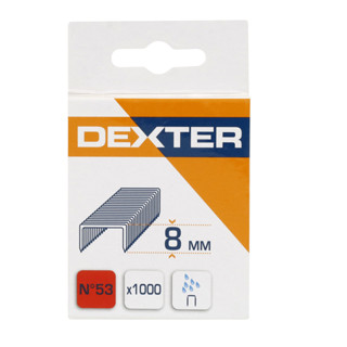 Grampo para grampeador de 8mm N53 1000 grampos Dexter em Oferta na Shopee