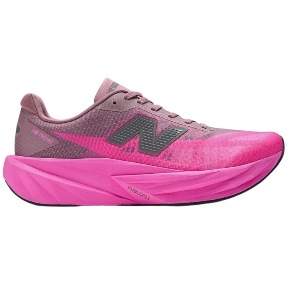 Tênis New Balance Fuelcell Rebel V5 Feminino - Rosa Neo/Rosa