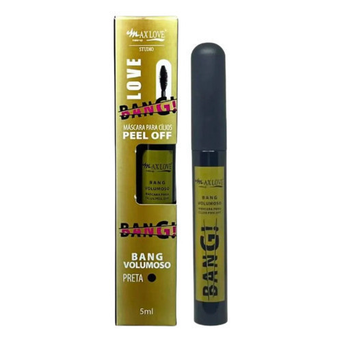 Máscara P/ Cílios Peel Off Bang Volumoso N°20 - Max Love