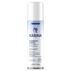 SHAMPOO A SECO KARINA VOLUME E FRESCOR 150ML