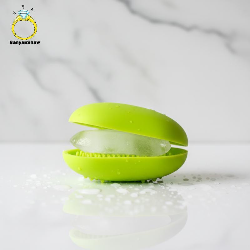 [BANY] Rolo De Gelo Facial Para Levantamento E Contorno Massageador 2 Em 1 Rotina Relaxante Da Pele Casa Bom