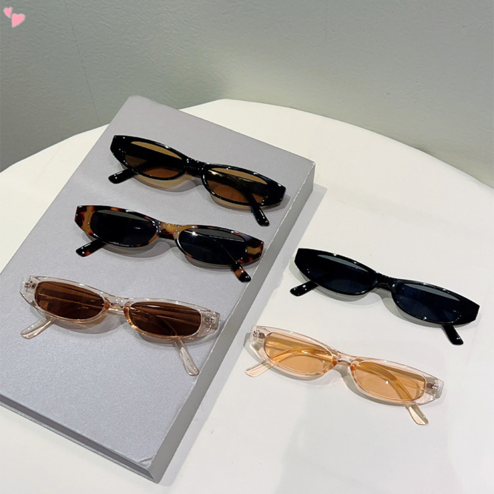 Retro Elíptico Pequeno Quadro Óculos De Sol Moda Personalizado Protetor Solar Hip Hop Para Homens Mulheres UV400 Conduçã