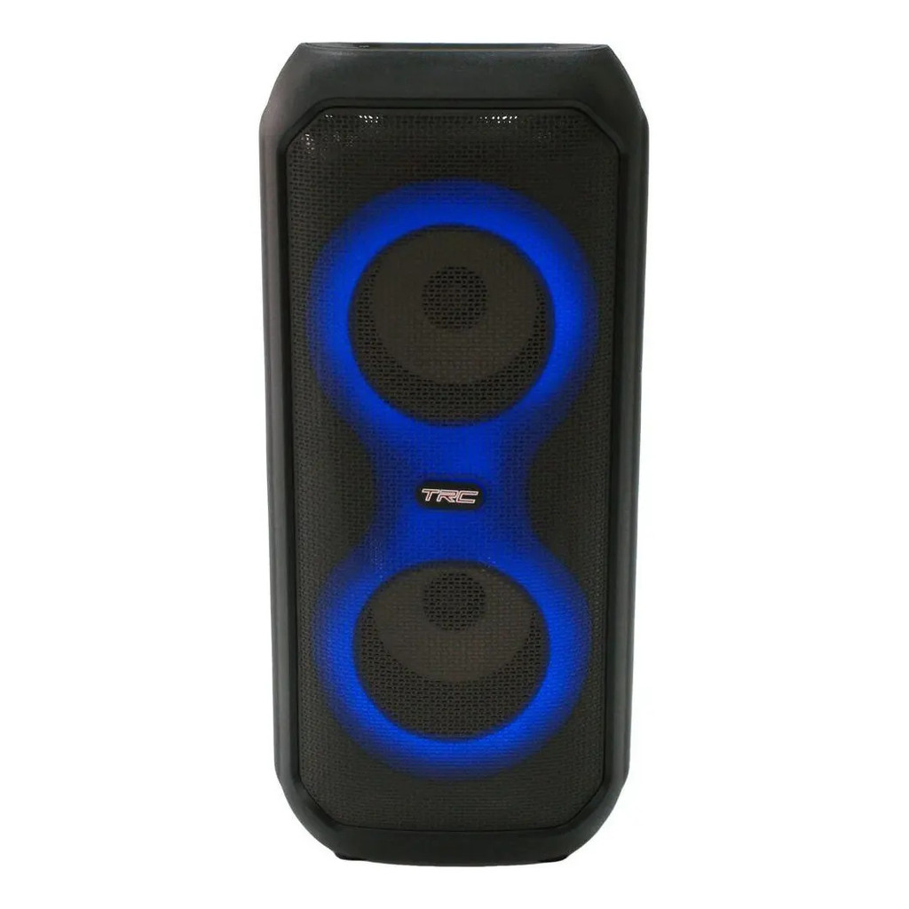 Caixa De Som Amplificada Com Bluetooth/rádio 120w - Trc Preto 127/220v