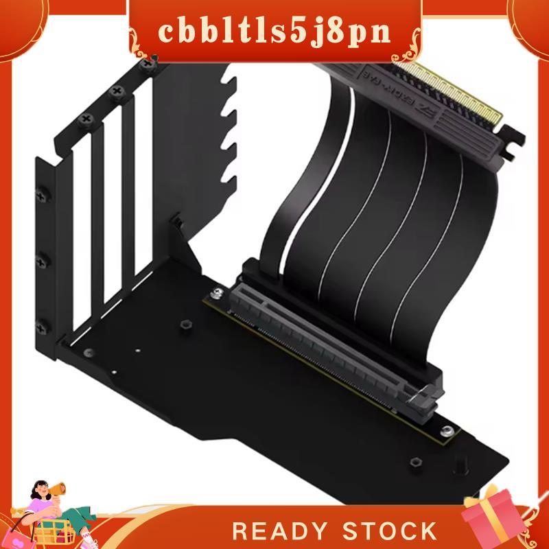 cbbltls5j8pn Kit De Suporte Para Placa Gráfica Vertical De 15 Cm PCI-E 4.0 X16 Cabo Riser De Vídeo GPU Preto