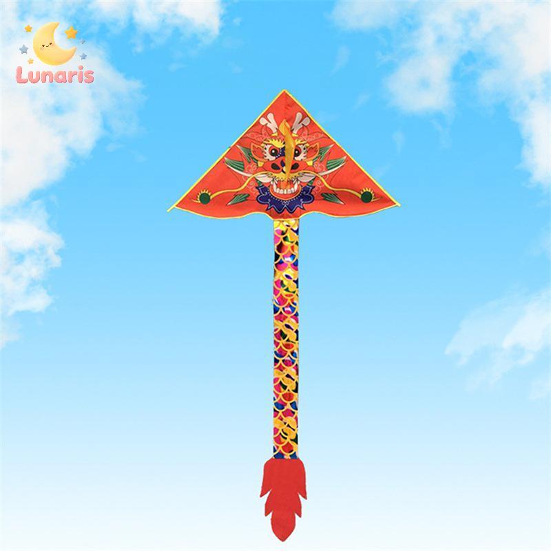 Lunaris Grande Dragão Pipa Para Crianças E Adultos Fácil De Voar Enorme Vem Cauda Kite Brinquedo Ao Ar Livre Novo
