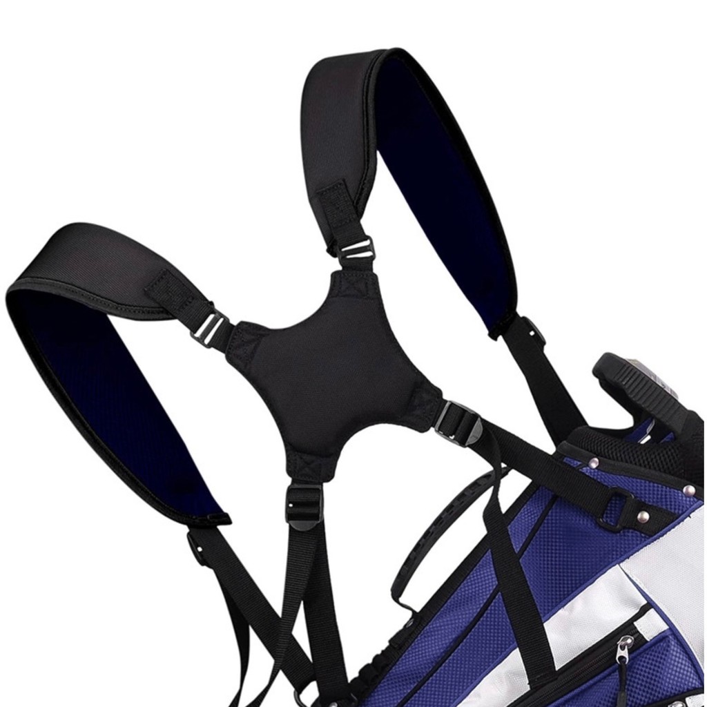 Alça de ombro de descompressão de golfe, bolsa de bola substituível, alça de ombro, suporte ao ar livre, alça de mochila