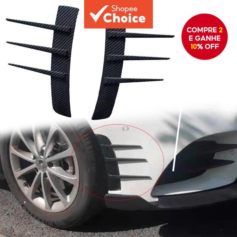 Gm Fender Decoração Carro Anti-riscos Autocolante ABS Modificação Carro em Oferta na Shopee