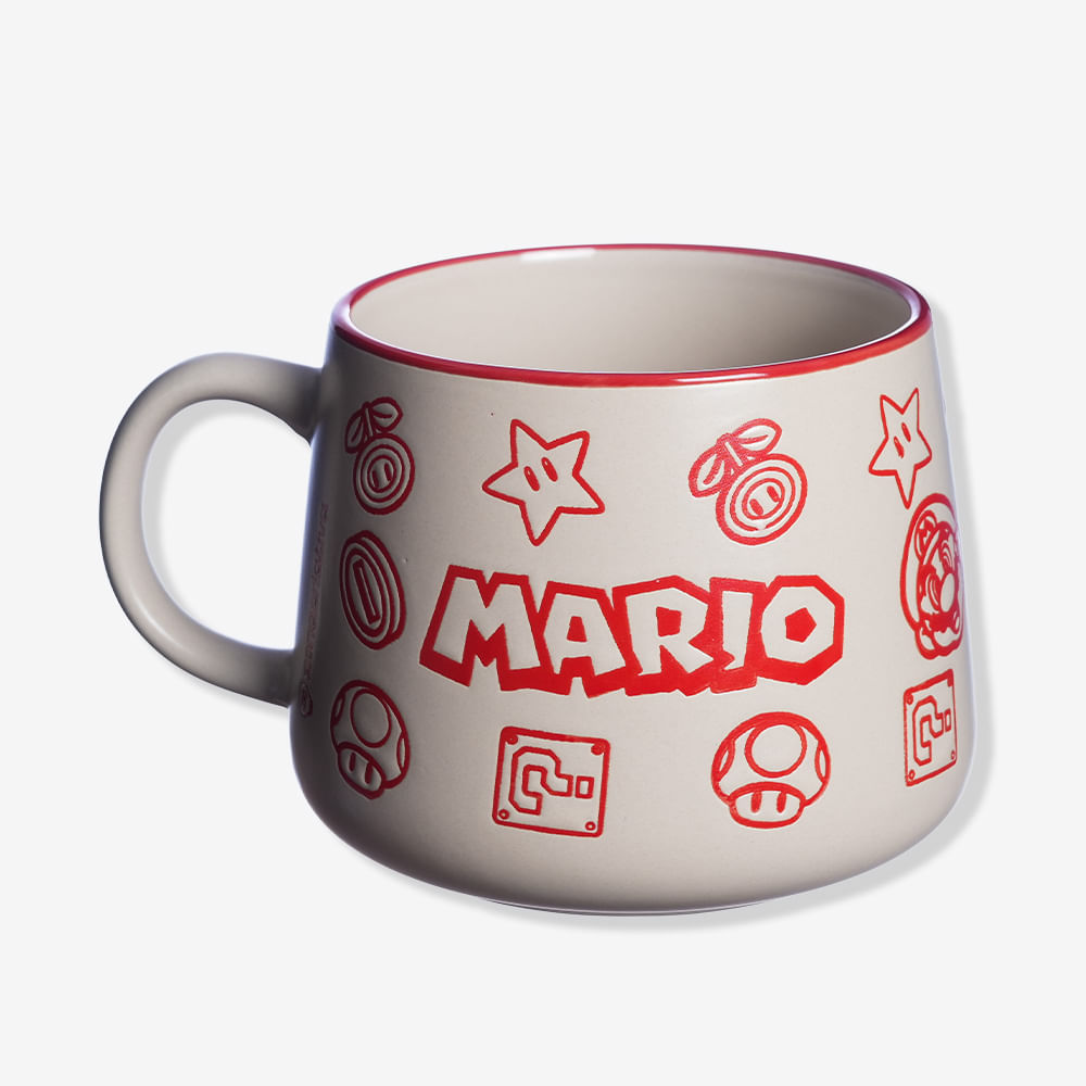 Caneca Moma Super Mario em Oferta na Shopee