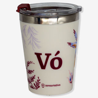 Copo Snap Bordado de Vó - Zonacriativa em Oferta na Shopee