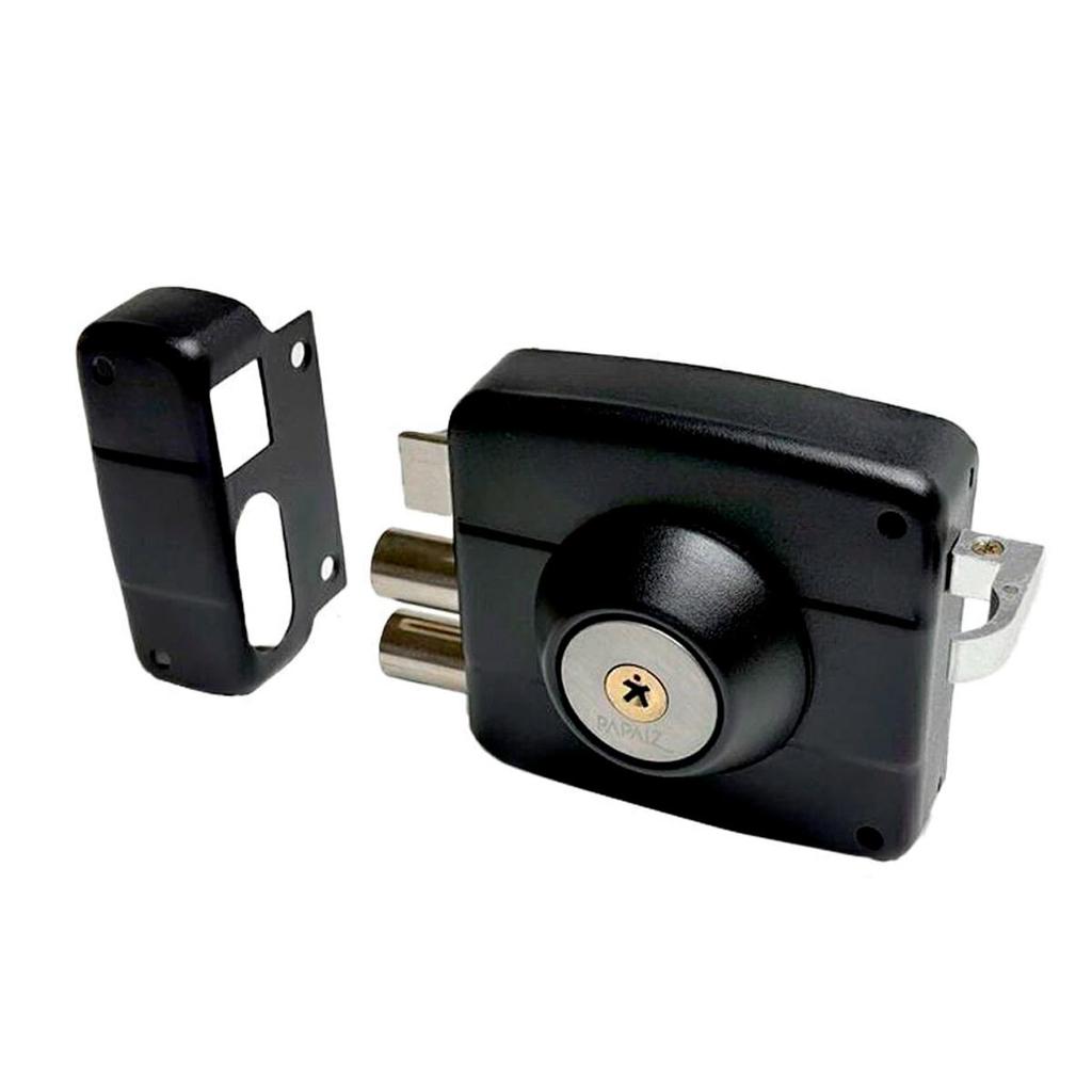 Fechadura Eletromecânica Pitones Para Portão de Sobrepor  - Papaiz em Oferta na Shopee