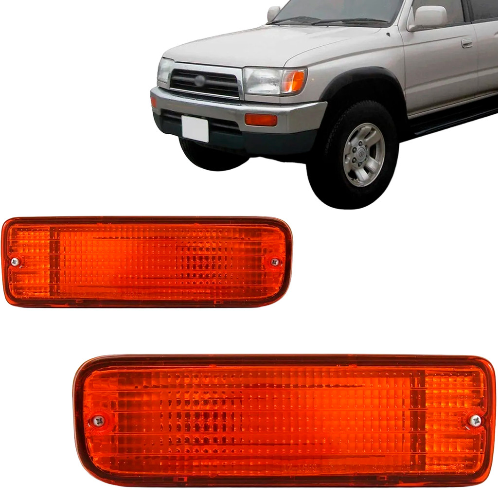 Pisca Parachoque Dianteiro Hilux Sw4 96 97 98 Ambar