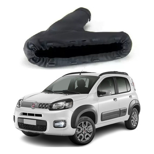 Coifa Do Freio De Mão Original Fiat Novo Uno Way Drive Sport - Cód. 100221834 em Oferta na Shopee