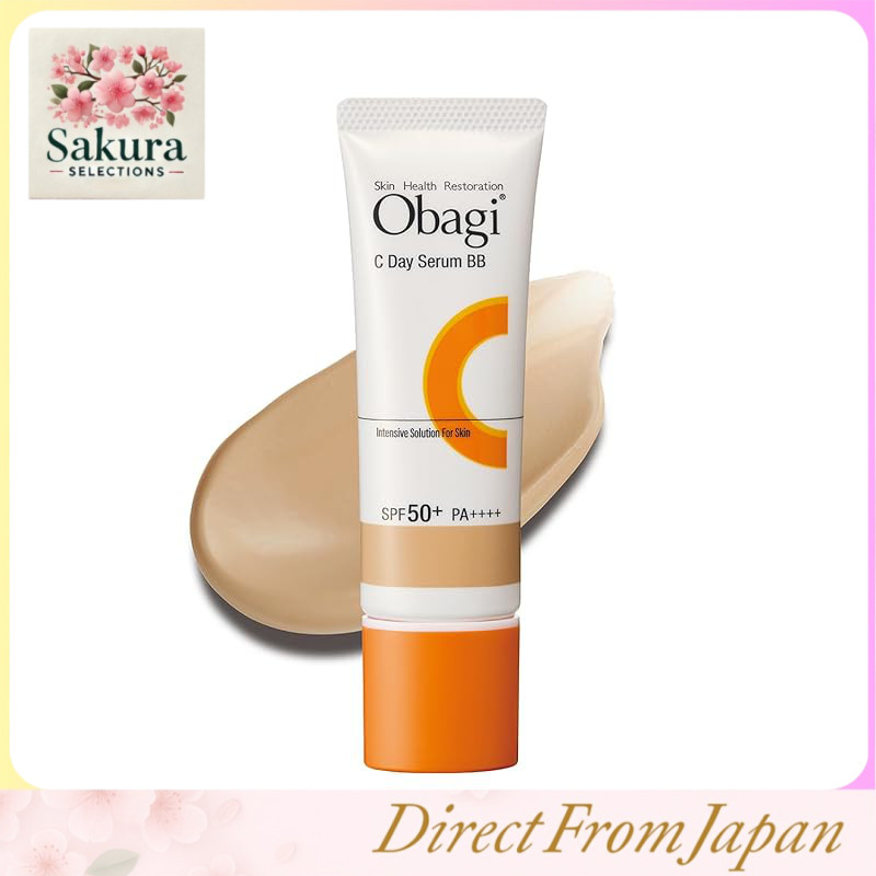 Obagi C Day Serum & BB Cream with Vitamin C, Sunscreen SPF50+ PA++++, Makeup Base