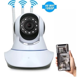 Câmera WiFi Segurança 360º 720P Yoosee YYP2P Compatível Alexa Visão Noturna Áudio Monitoramento Remoto HD