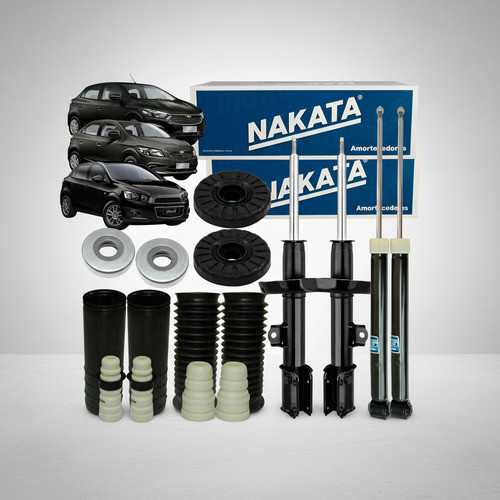 Kit Amortecedor Batente Dianteiro Traseiro Onix Prisma Sonic em Oferta na Shopee