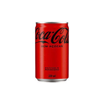 Refrigerante Coca-Cola Sem Açúcar Lata 220ml