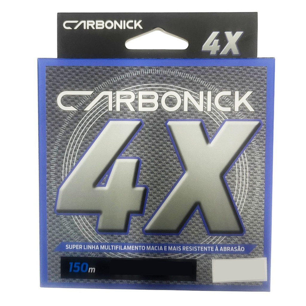 Linha Fleming Carbonick X4 Pesca Mult PE4.0 45lb 150m - Dark