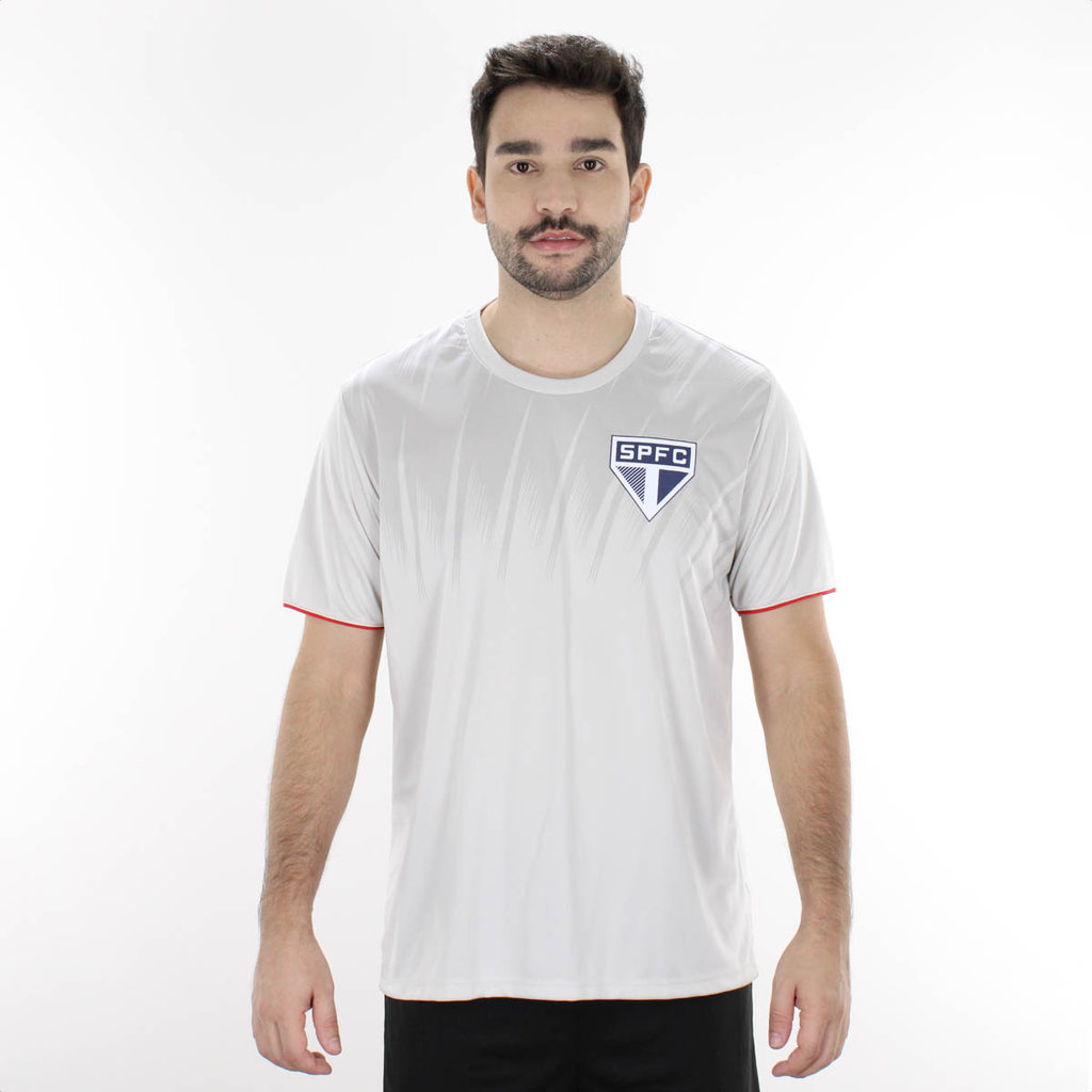 Camisa de Time Braziline São Paulo Enlace Cinza - Masculino
