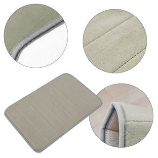 Tapete para Banheiro Antiderrapante Soft Macio Cinza