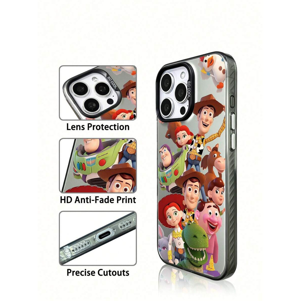 Toy Story Capa De Telefone Para Redmi A3 A5 9A 10C 12C 13C 14C POCO X 5 6 7 M4 Nota 9 10 12 13 14 15 PRO