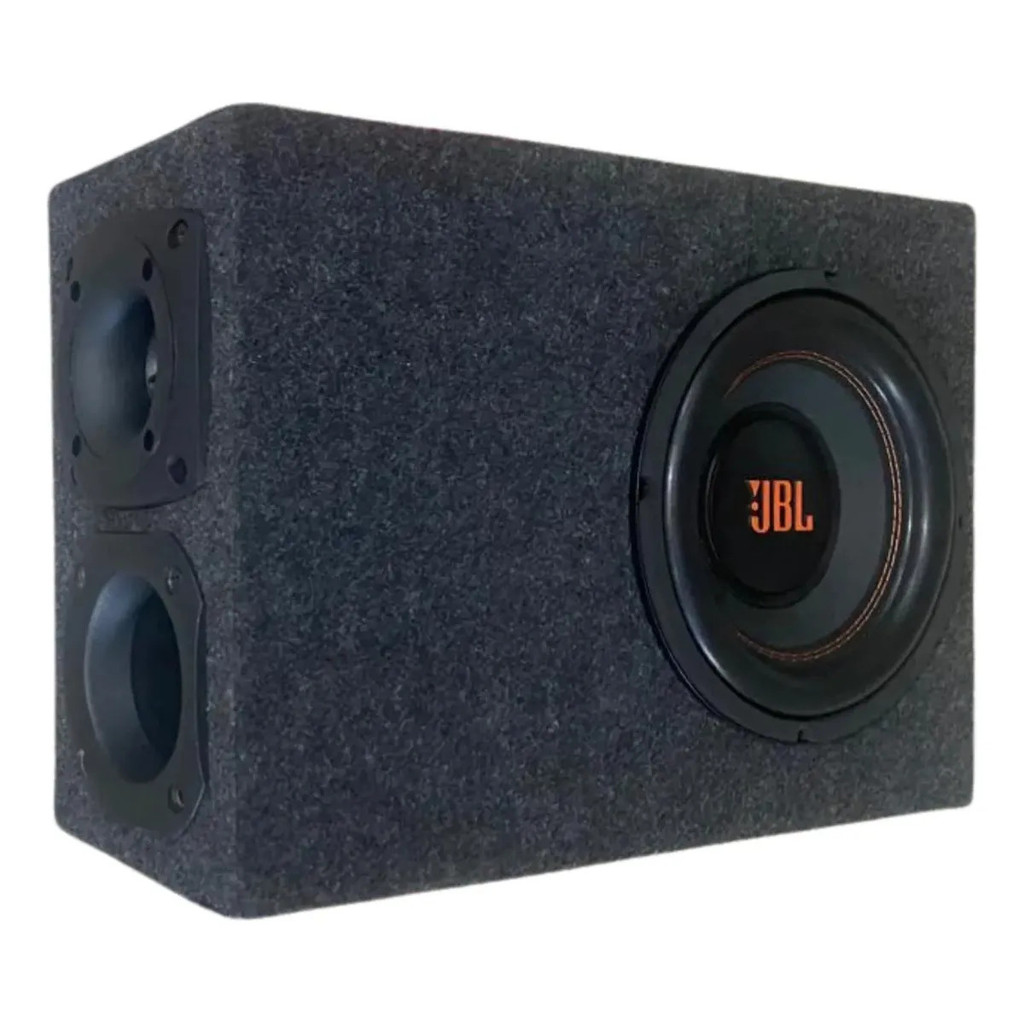 CAIXA TRIO SLIM SUBWOOFER JBL MULTISYSTEM 8 POL 4 OHMS  200W RMS