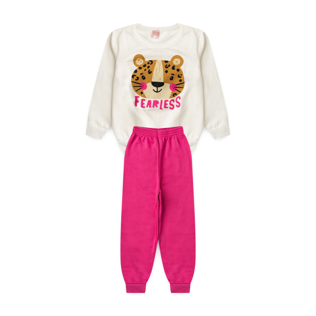 Conjunto Feminino Infantil Destemida