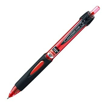 Mitsubishi Pencil Power Tank Standard 0.7mm vermelho SN-200PT-07 conjunto com 2 unidades