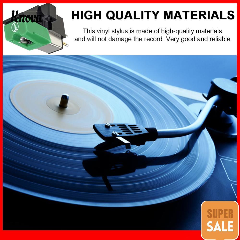 AT95E Ação Magnética Estéreo MM Cartucho Sylus Substituição Agulha Para LP Vinil Record Player Plataforma Giratória