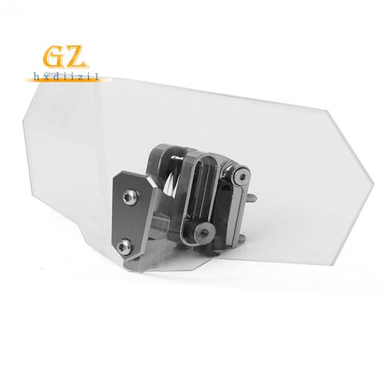 [gzhxdiizi1] Clipe De Peça Acessória De Defletor De Vento Universal Para Motocicleta Em Extensões De Pára-Brisa 20 Cm Nm