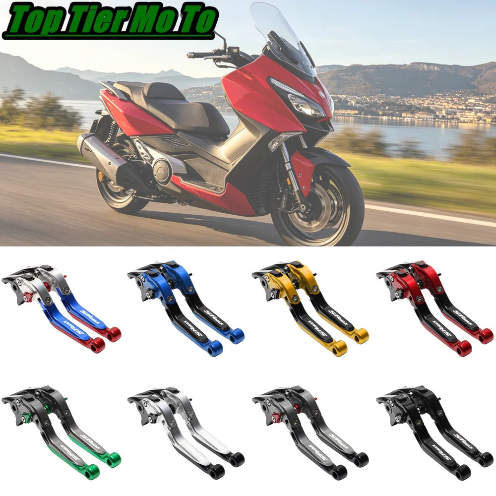 Novo para Aprilia SRmax250: Manete de Freio, Manete de Embreagem, Acessórios para Guidão de Motocicleta