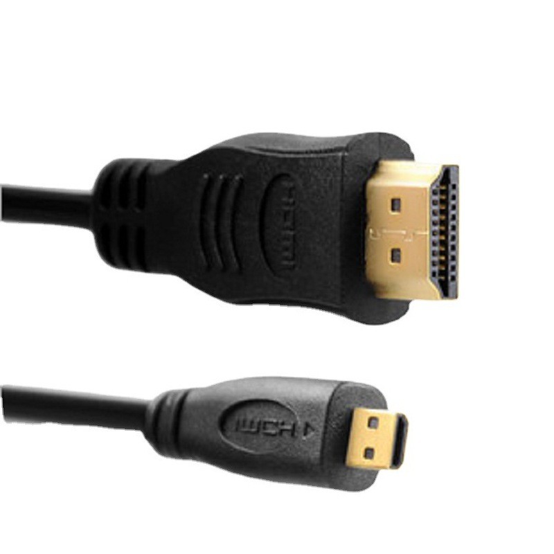 Cabo adaptador HDMI para MICRO miniatura HD para celular e Tablet PC conecta cabo de dados de TV 1.5 m