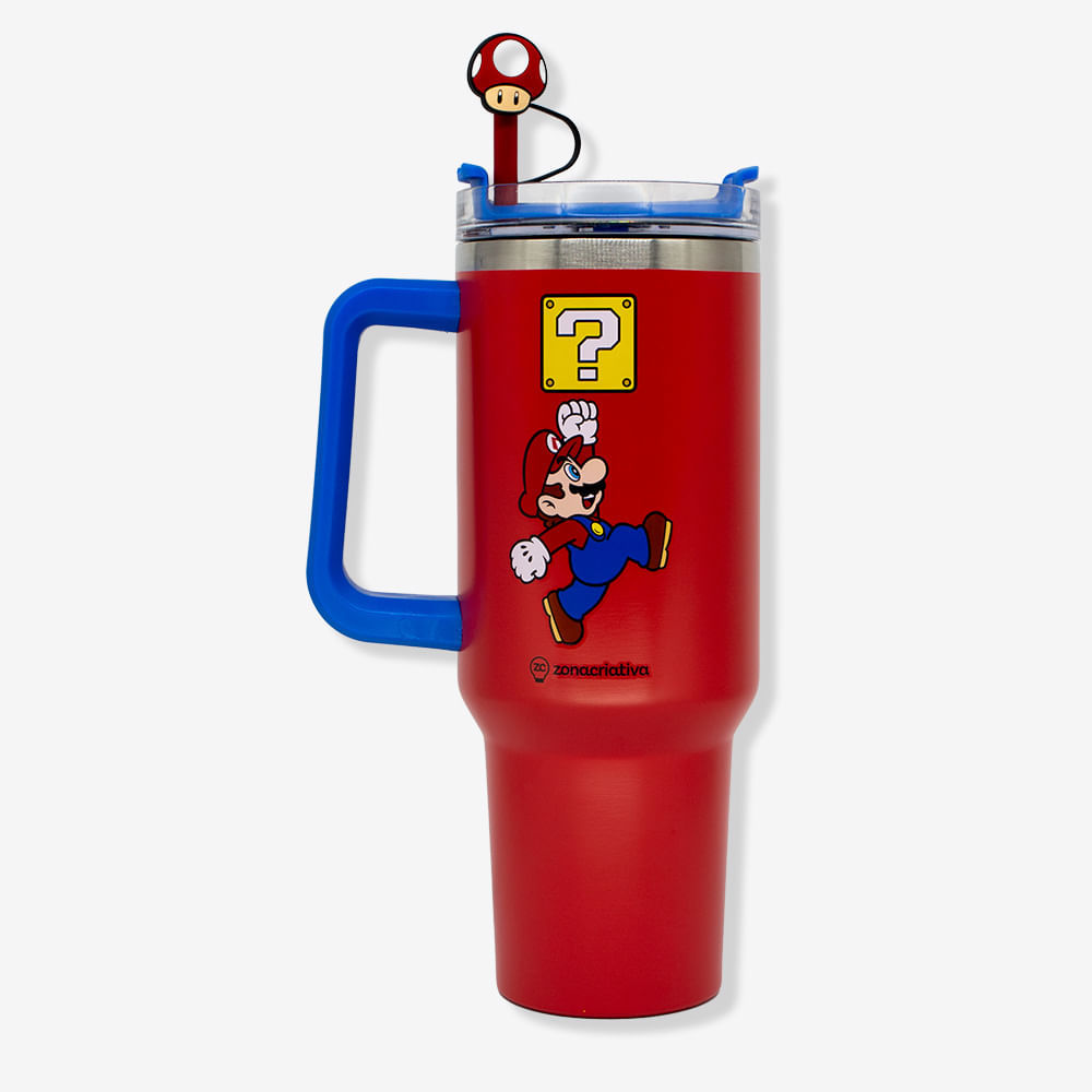 Copo Térmico Tumbler Super Mario em Oferta na Shopee