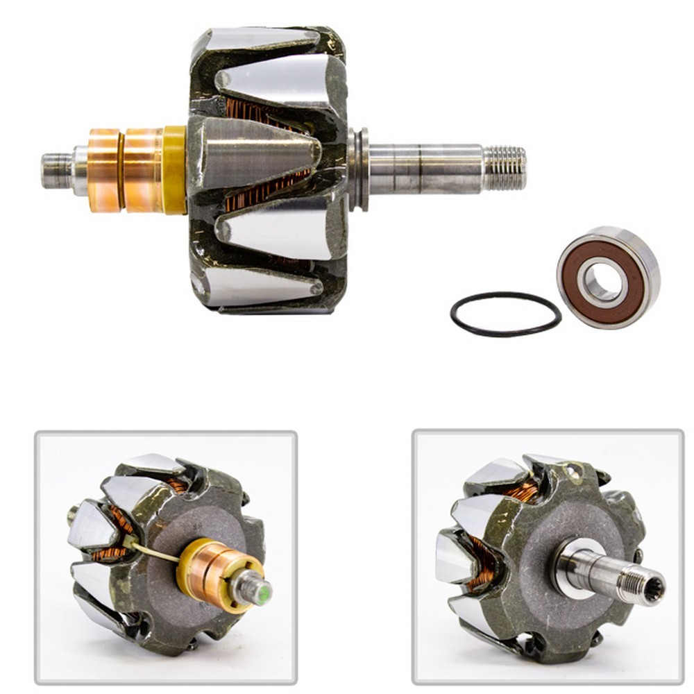 Rotor do Alternador Iskra John Deere New Holland Valtra 12V - MGX1165