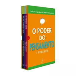 Box com 3 Livros O Poder do Pensamento | Willian George Jordan