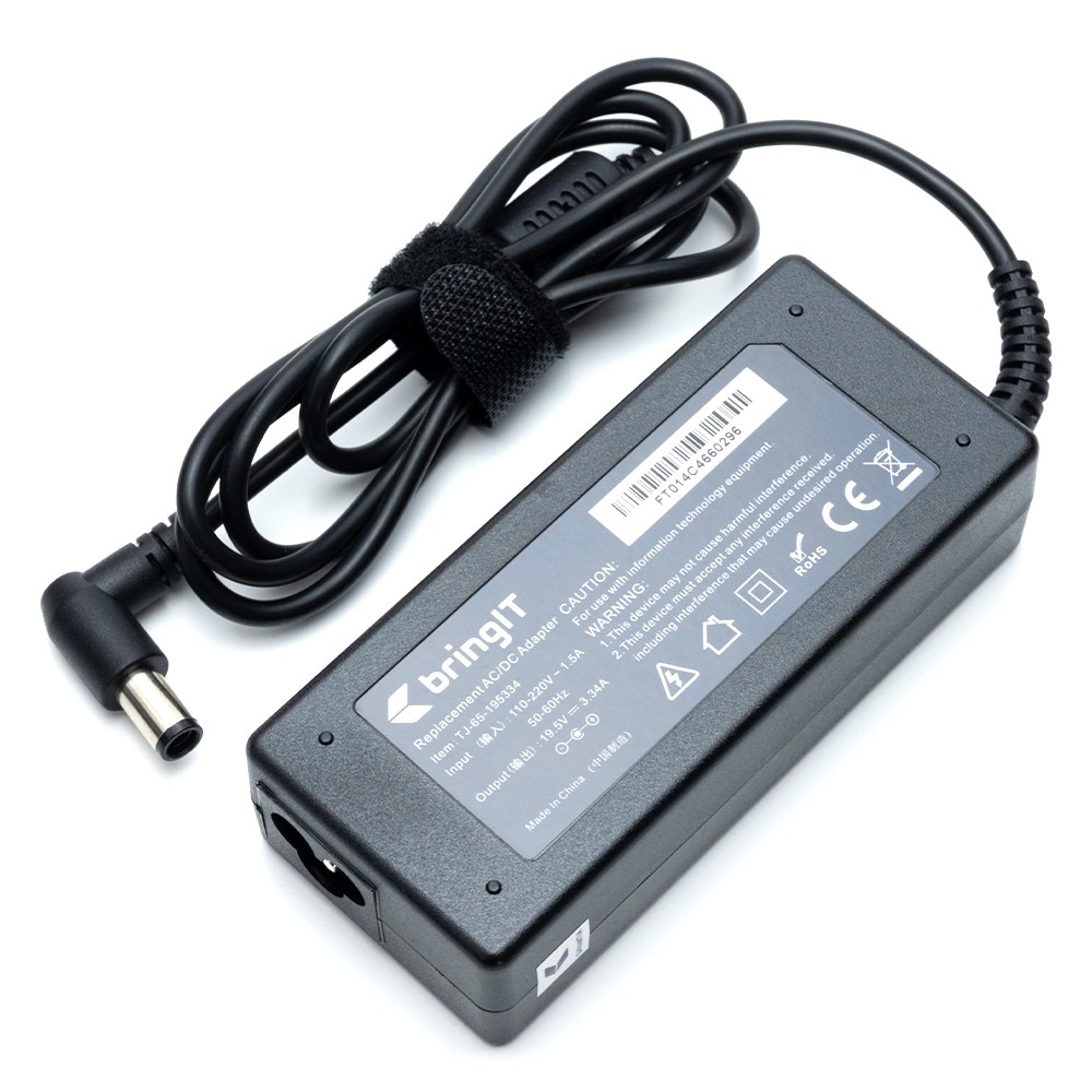 Fonte Carregador para Dell Inspiron 1545 1318 1546 1551 PA-12 | 19.5 V 3.34 A 65 W em Oferta na Shopee