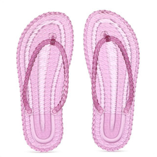 Chinelo Brizza Arezzo Tira Marrocos Translucido Rosa - Feminino em Oferta na Shopee