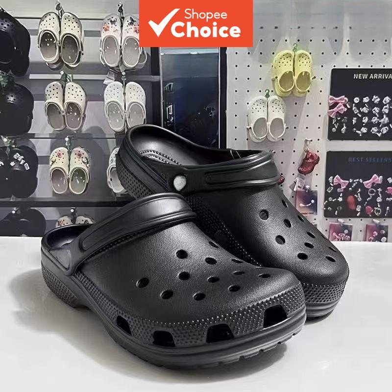 Sandálias De Praia Antiderrapantes Femininas De EVA Pretas – Externas Duráveis E Confortáveis Com Design De Proteção Dos em Oferta na Shopee