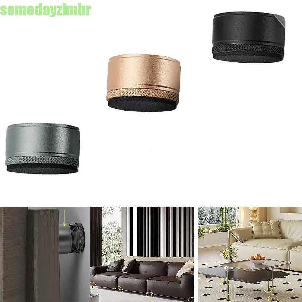 SOMEDAYZL0M Pés De Mesa De Metal , Elevadores Extras Redondos E Antiderrapantes Para Móveis , Risers De Cadeira Convenie