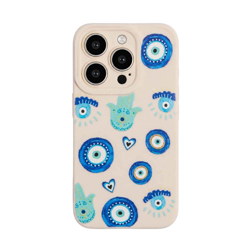 Capa Para Iphone 16 Pro Max Estampada Olho Grego  -