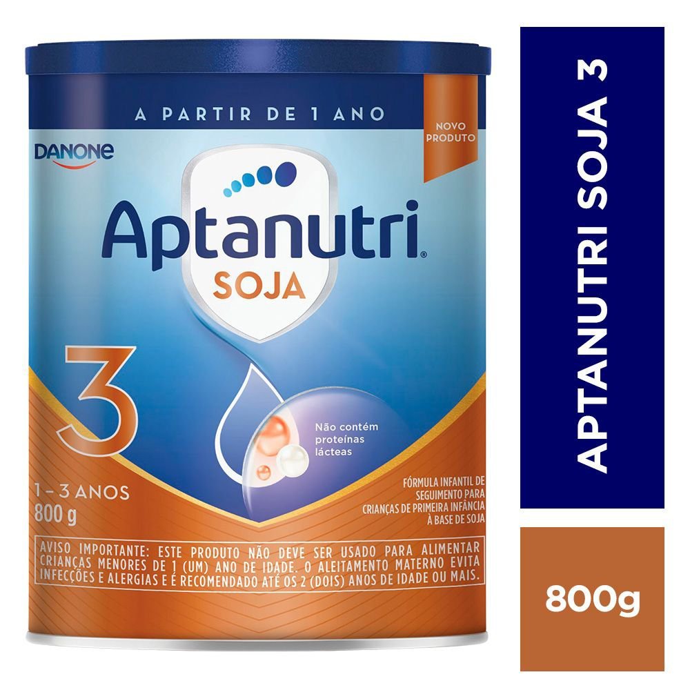 Fórmula Infantil Aptanutri Soja 3 800g