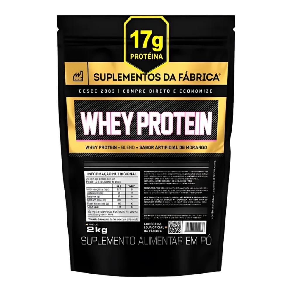 Whey Protein Iso Blend Complex 2Kg Suplemento da Fabrica