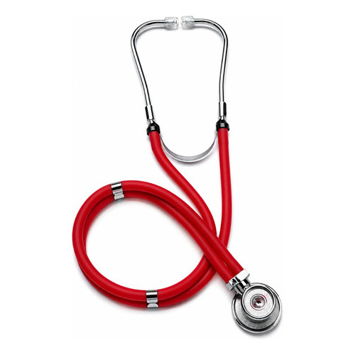Estetoscópio Rappaport Duplo Premium Profissional Uso Médico Enfermagem Clínica Hospitalar Auscultador