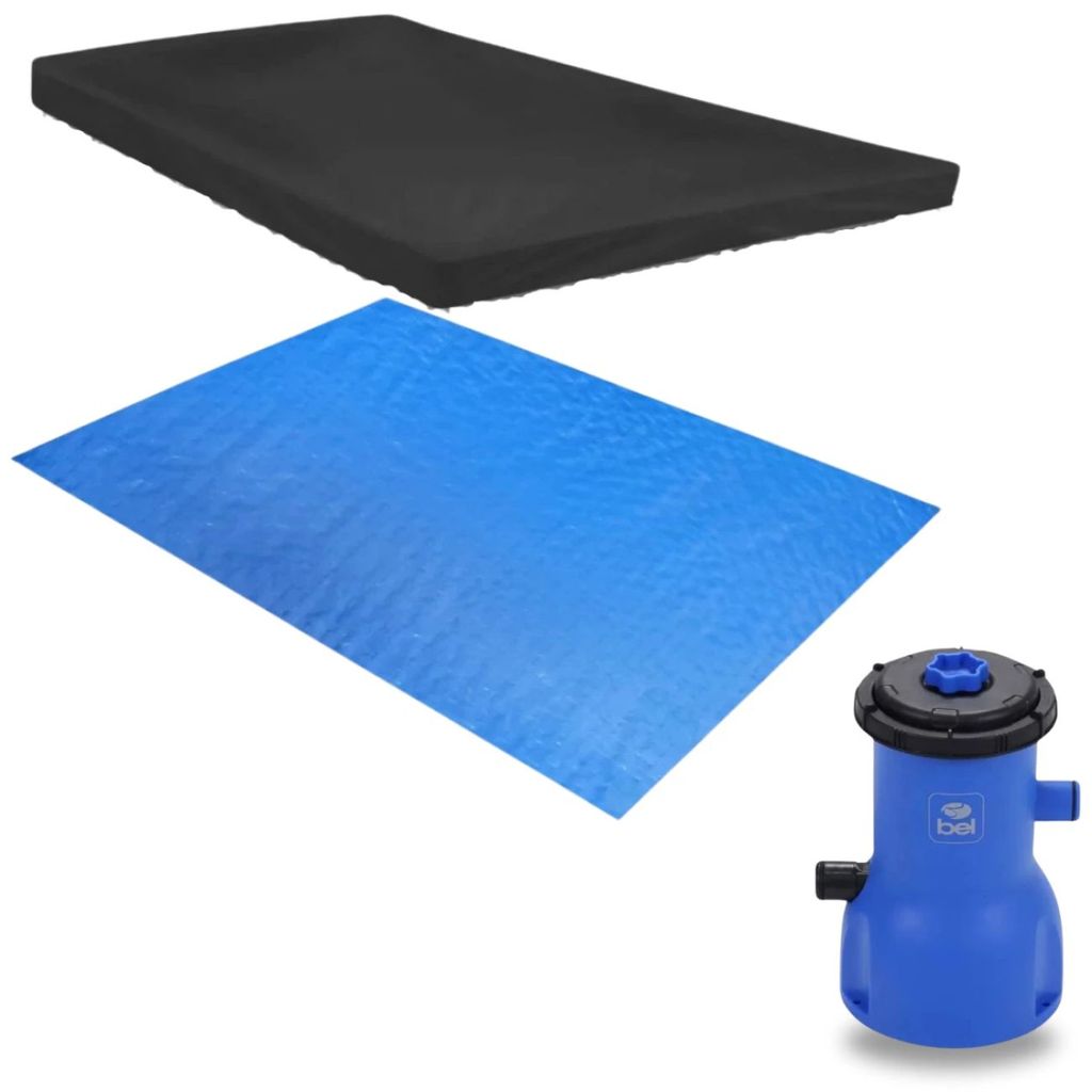 Capa, Forro e Filtro 220v 2006l/ H para Limpeza e Manutenção de Piscina (piscina Não Está Inclusa)