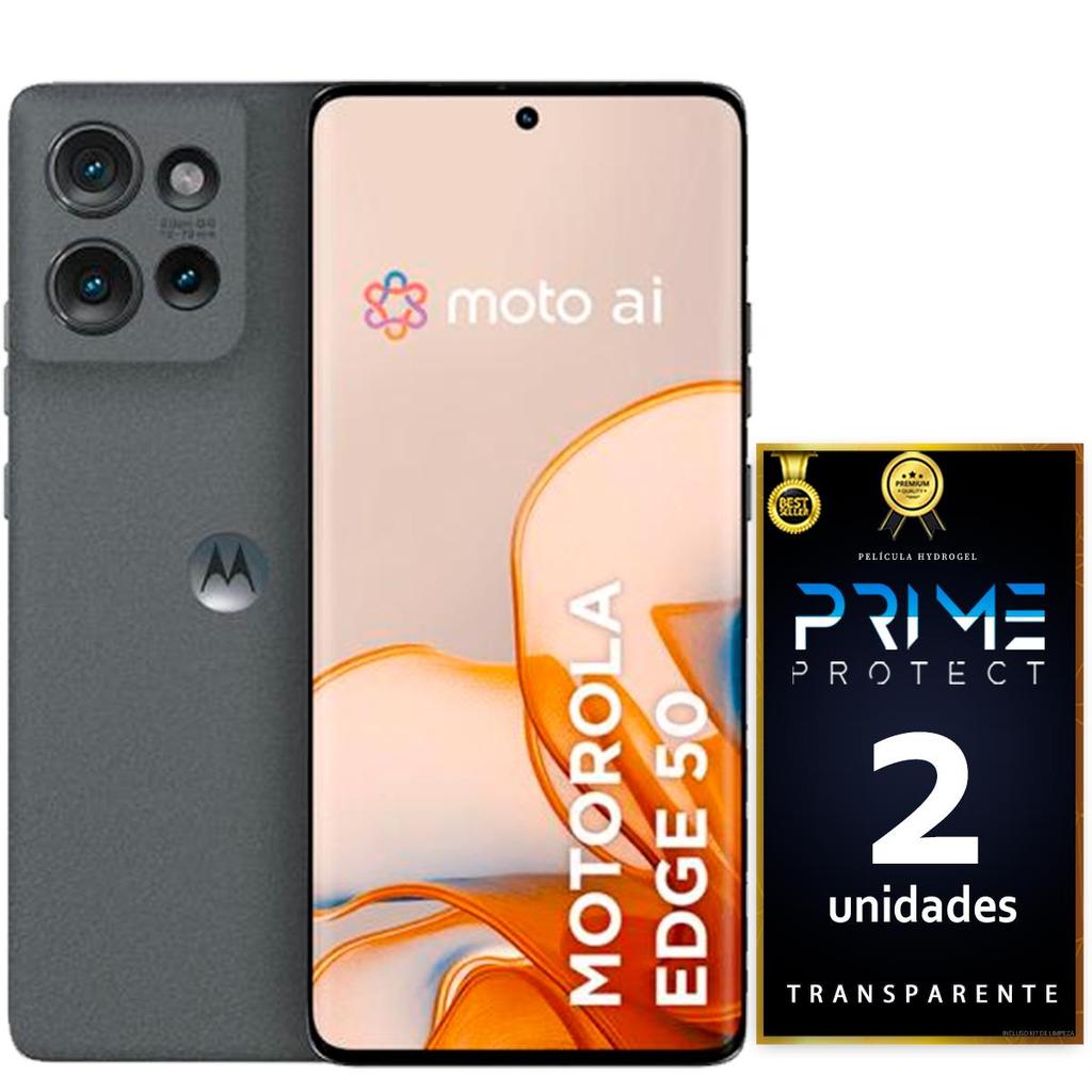 Película Nano Gel Para Motorola Edge 50 Transparente Brilho